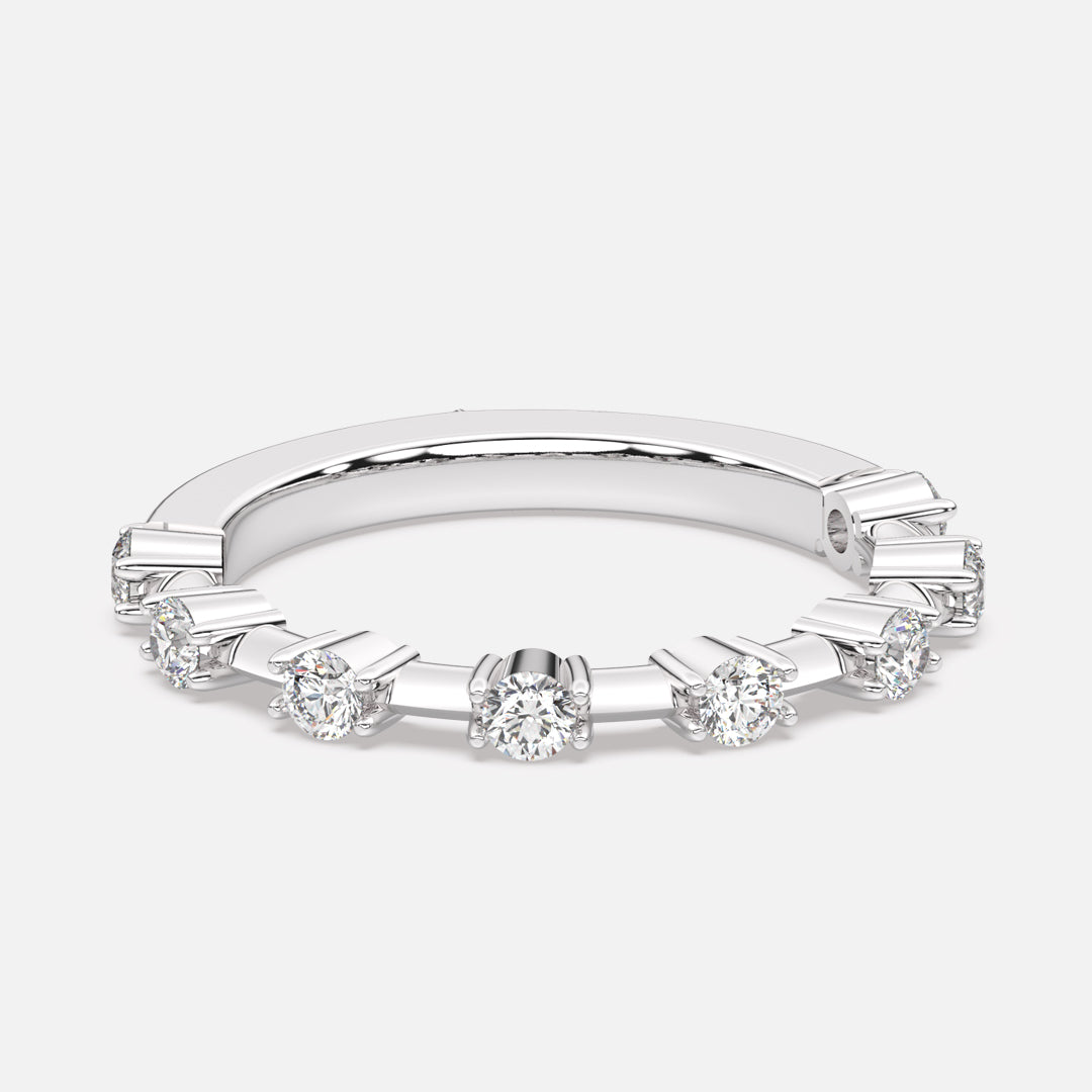 Open Skies Round Diamond Band