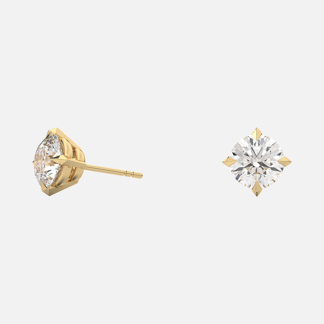 1.5 ctw (1/4 cts ea)/18k Yellow Gold