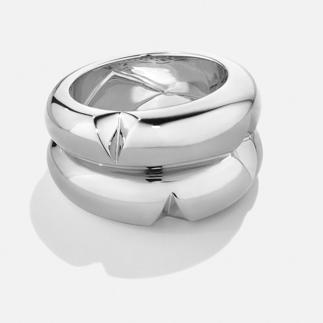 Bombé 2-Row Ring