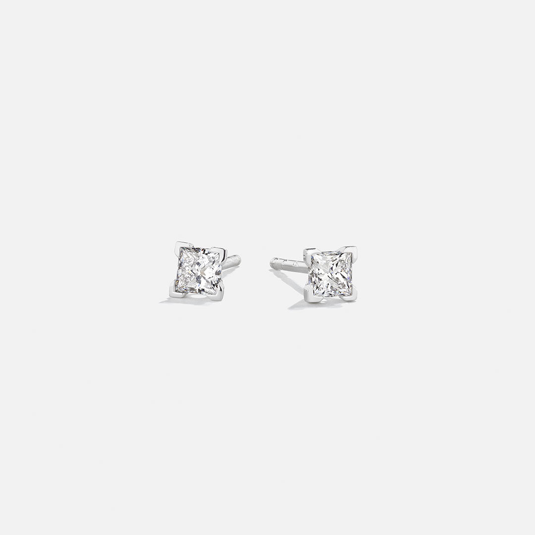 18k White Gold/