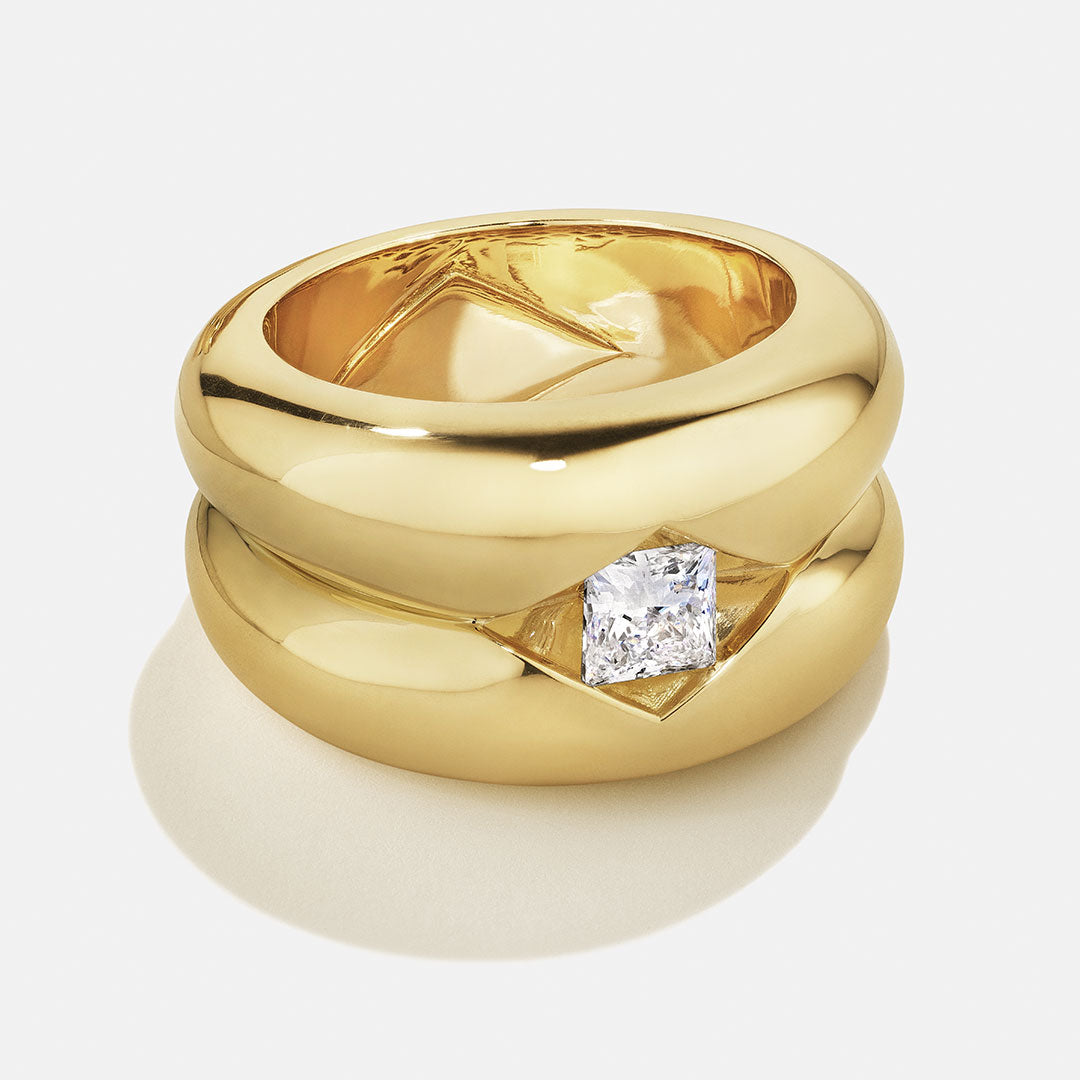 18k Yellow Gold/