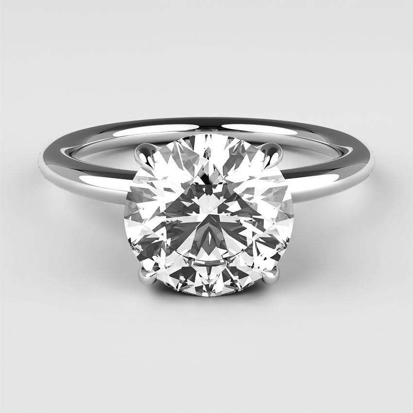 Classic Solitaire Diamond Engagement Ring