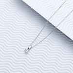 18k White Gold/Cushion