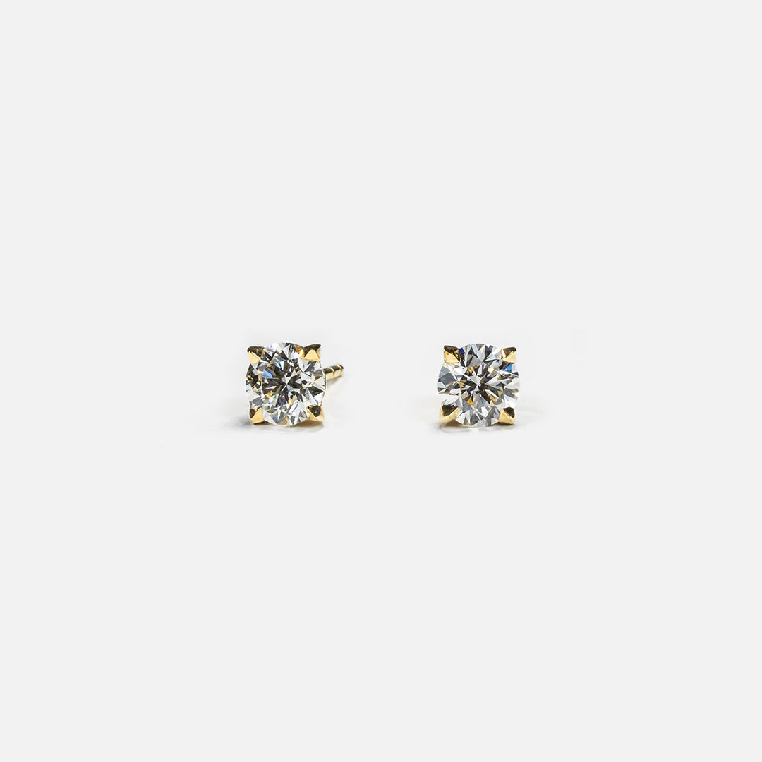 Ascent Diamond Stud Earrings - In Stock